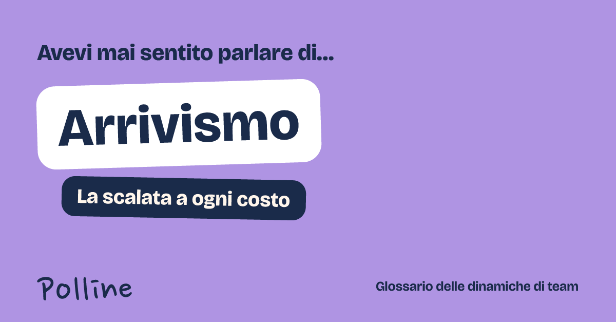 L'immagine che comparirà nel post su Arrivismo