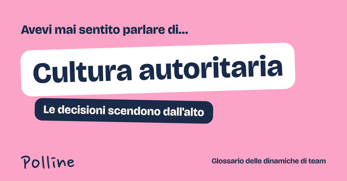 L'immagine che comparirà nel post su Cultura autoritaria