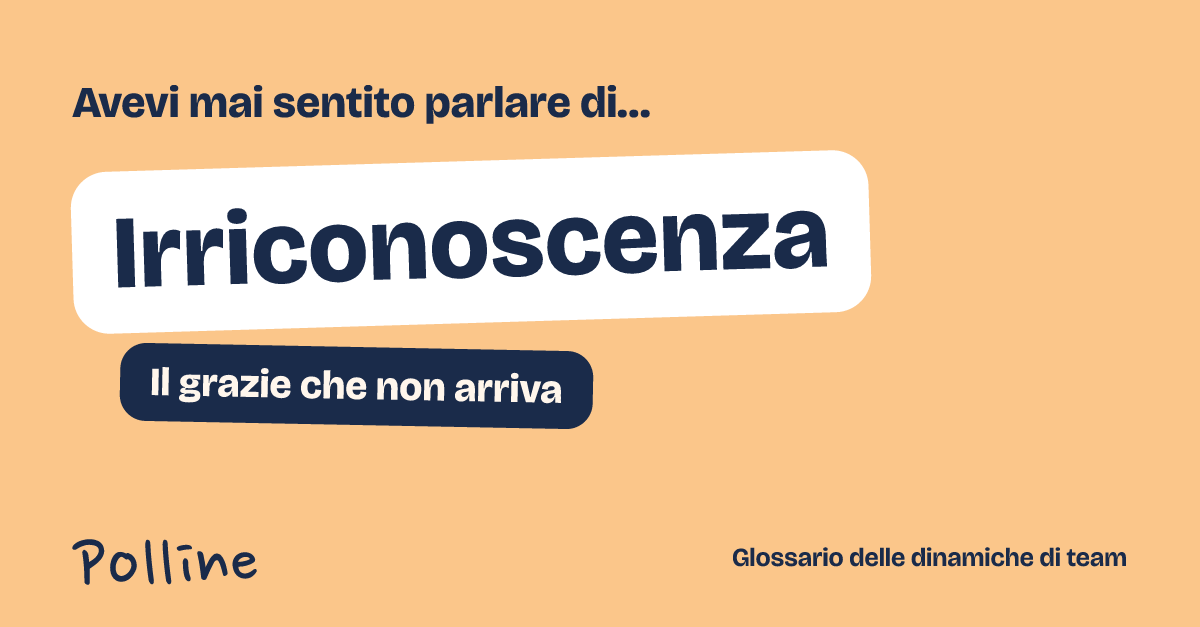 L'immagine che comparirà nel post su Irriconoscenza