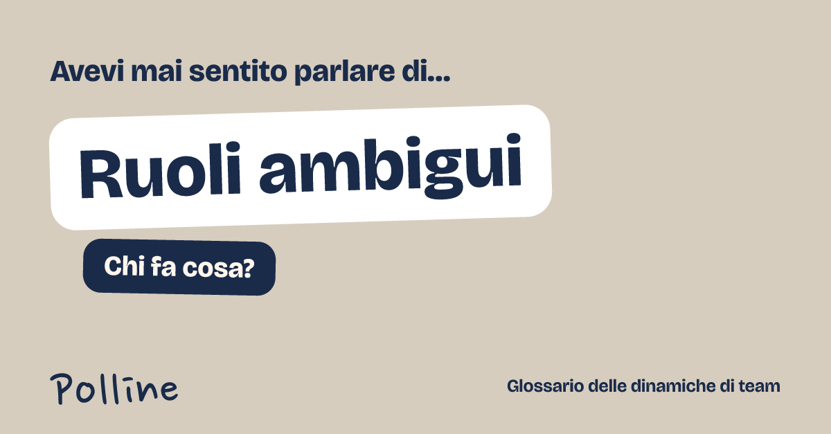 L'immagine che comparirà nel post su Ruoli ambigui